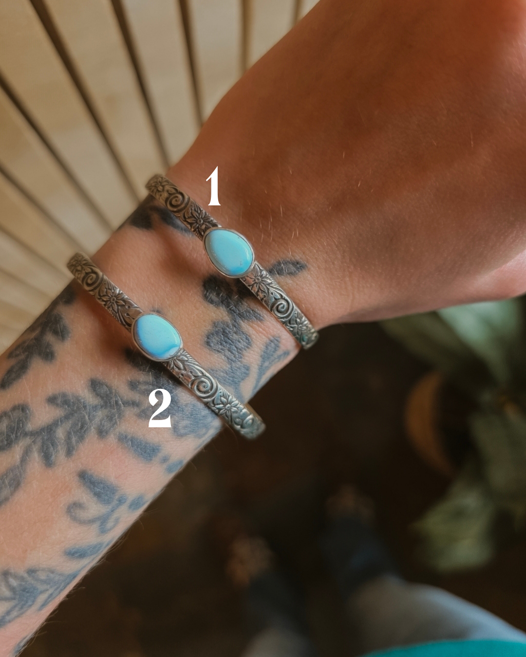 Golden Hills Floral Cuff