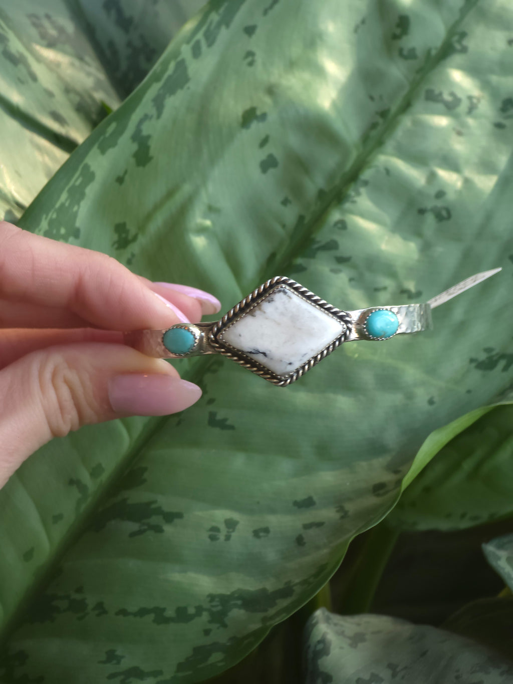 White Buffalo Cuff Bracelet