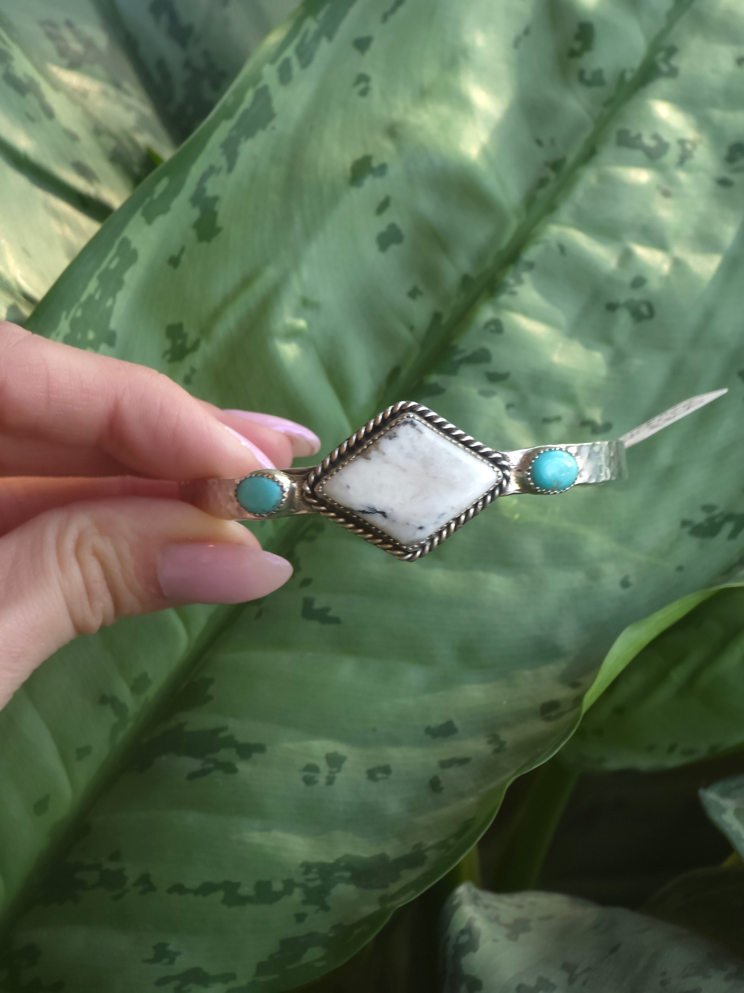 White Buffalo Cuff Bracelet