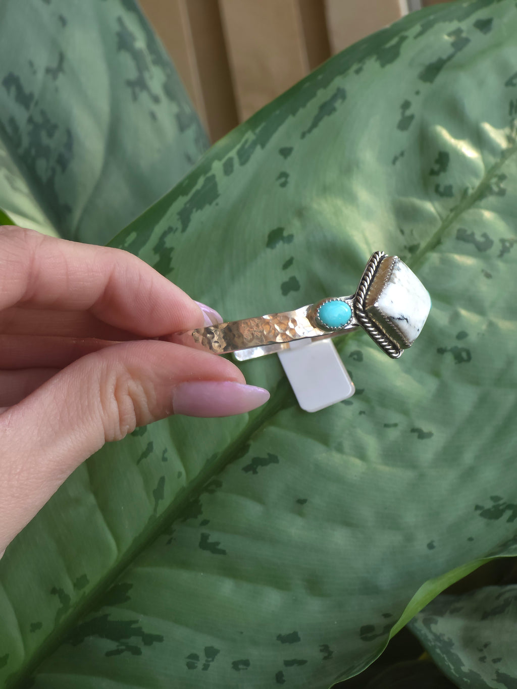 White Buffalo Cuff Bracelet