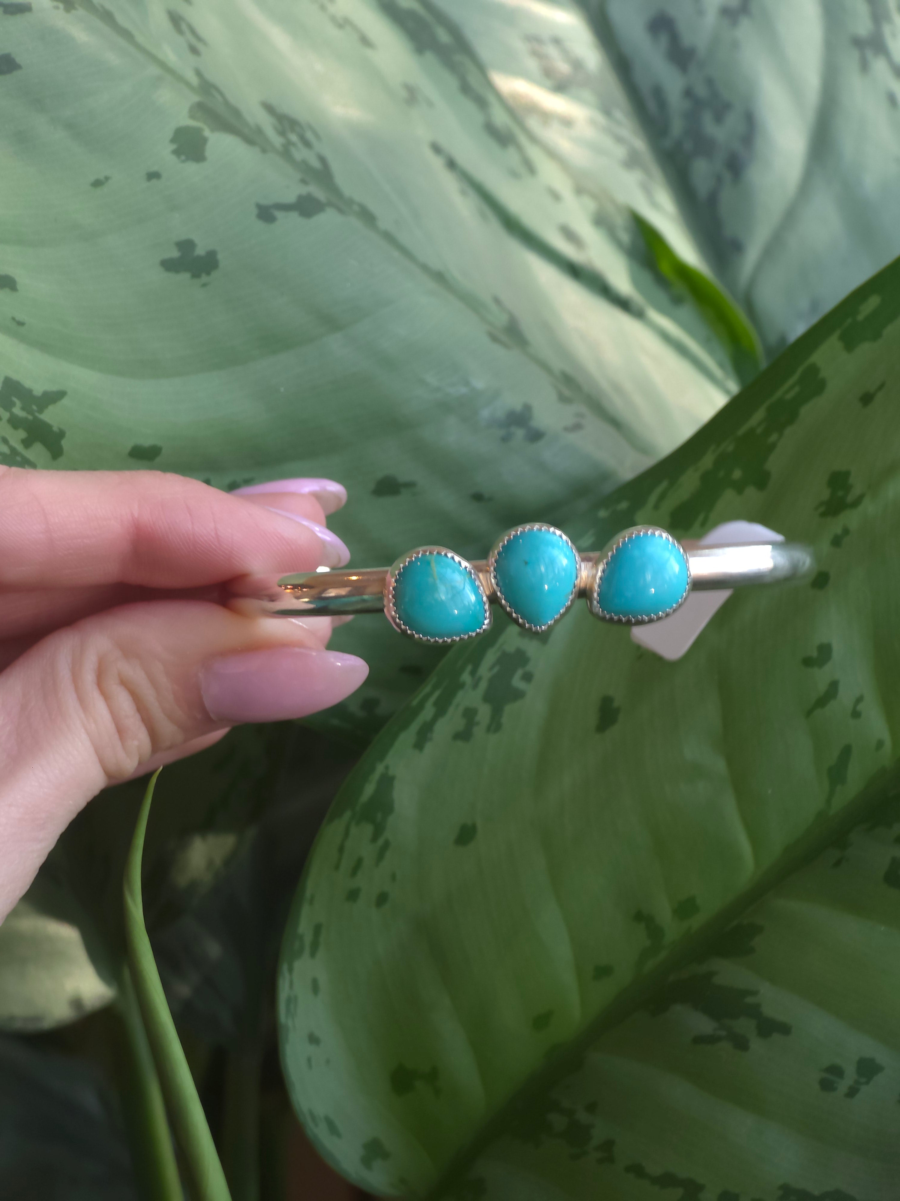 Kingman Turquoise Cuff Bracelet