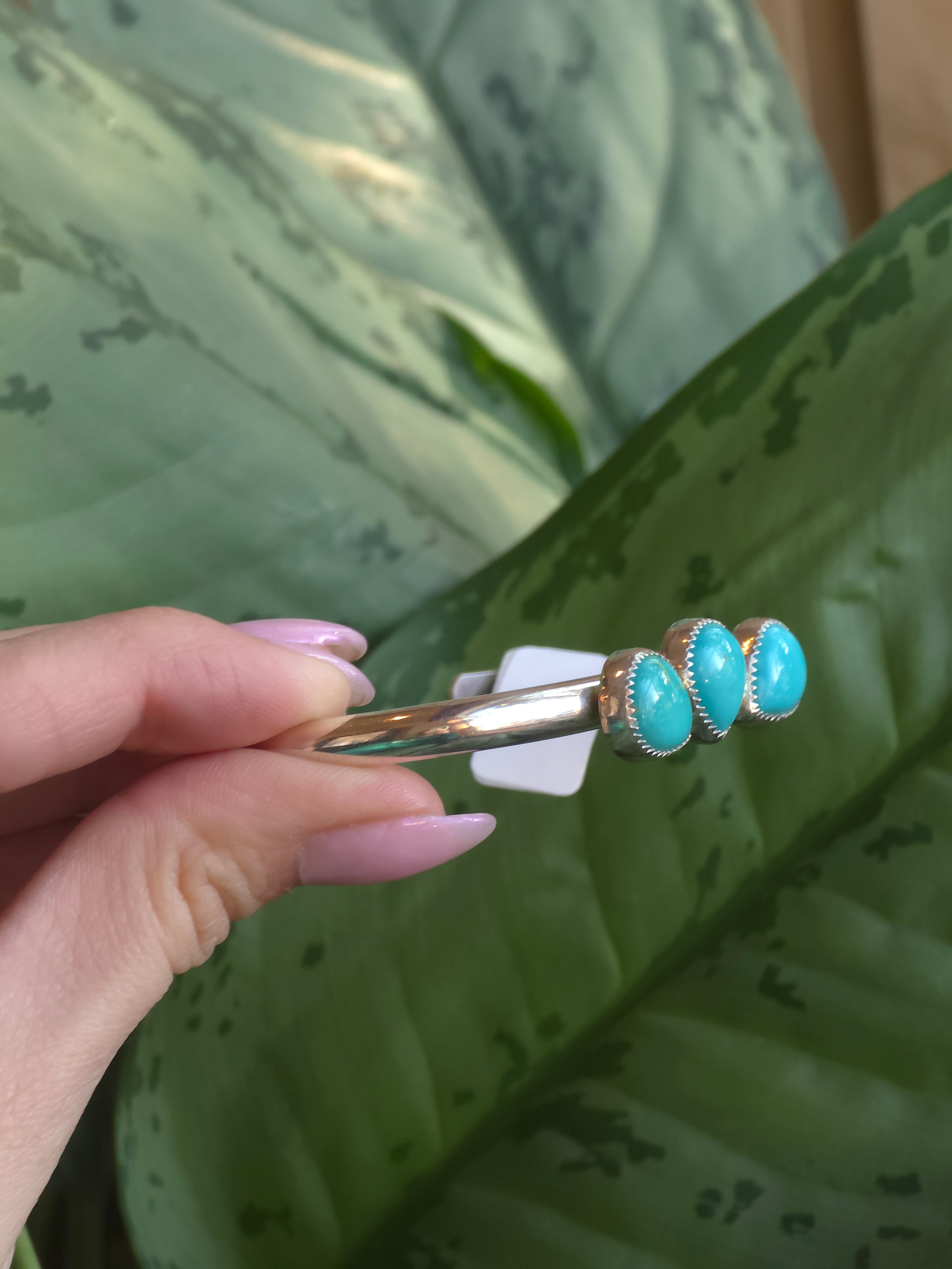 Kingman Turquoise Cuff Bracelet