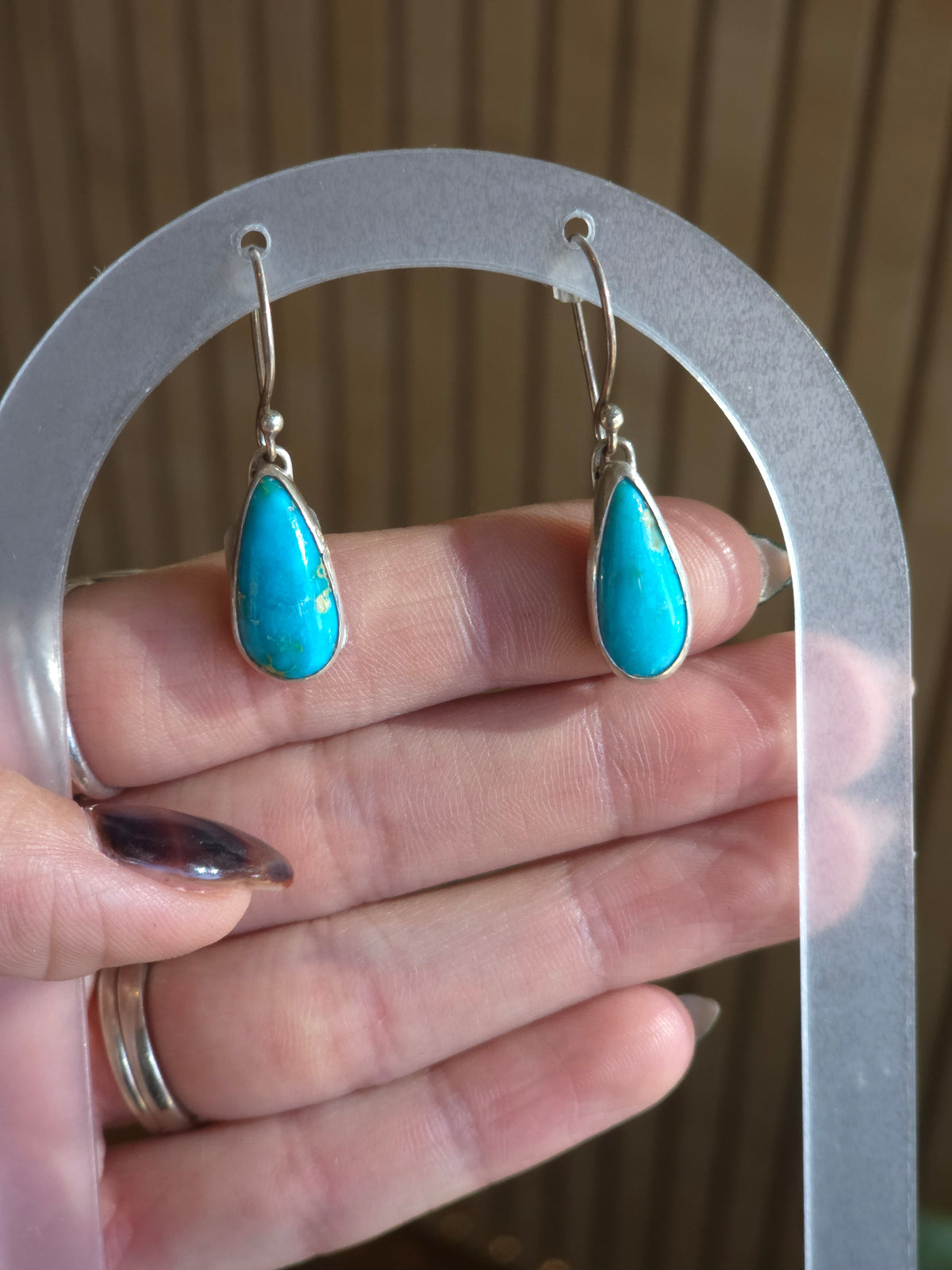 Kingman Turquoise Earrings