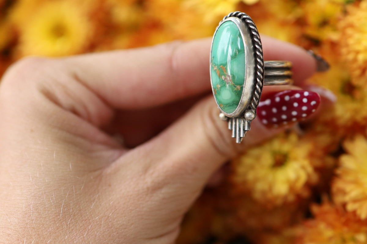 Emerald Valley Turquoise Ring size 7