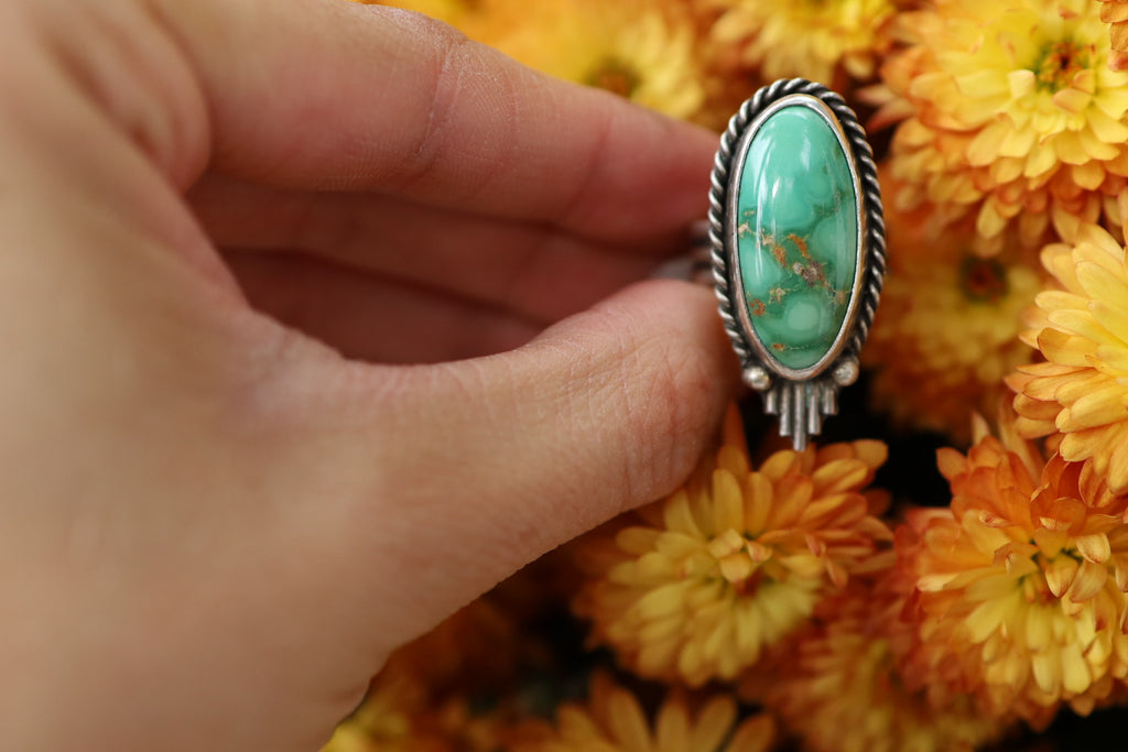Emerald Valley Turquoise Ring size 7
