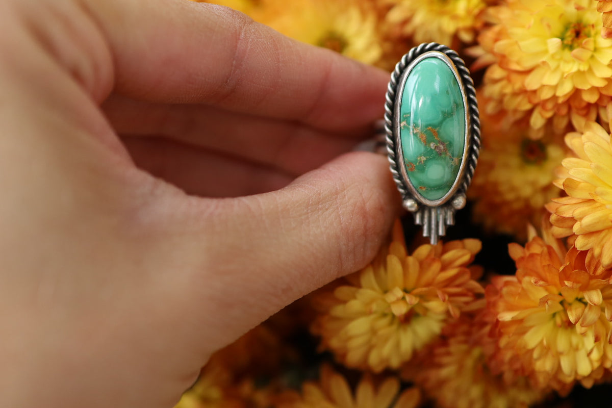 Emerald Valley Turquoise Ring size 7