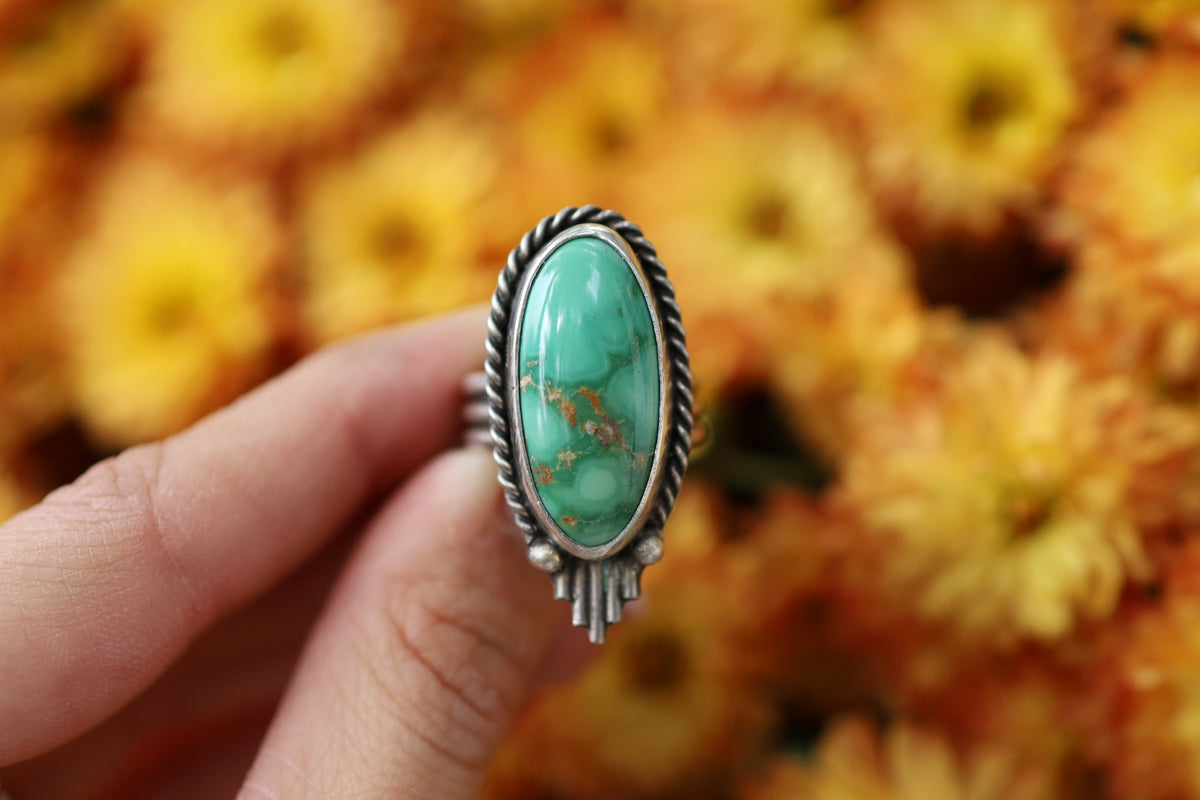 Emerald Valley Turquoise Ring size 7