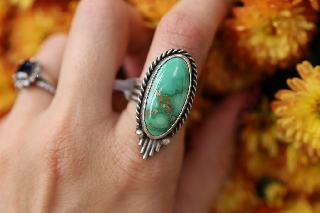 Emerald Valley Turquoise Ring size 7