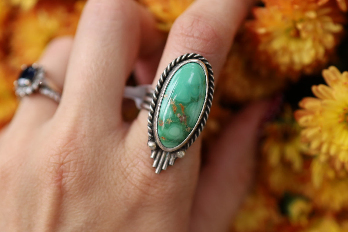 Emerald Valley Turquoise Ring size 7