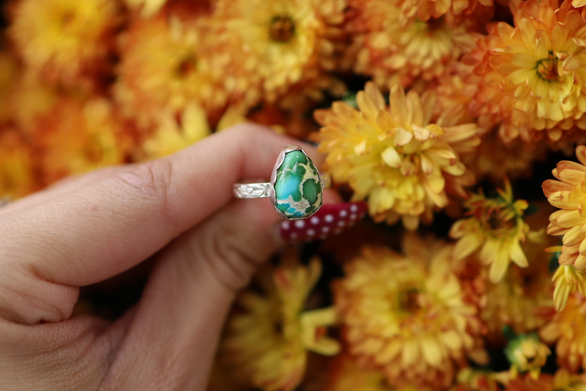 Emerald Valley Turquoise Ring size 6.5