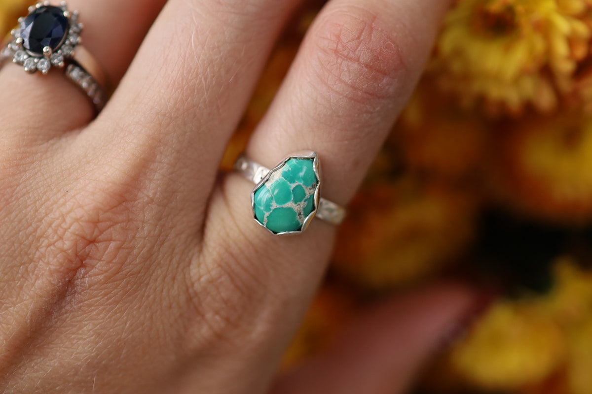 Emerald Valley Turquoise Ring size 6.25