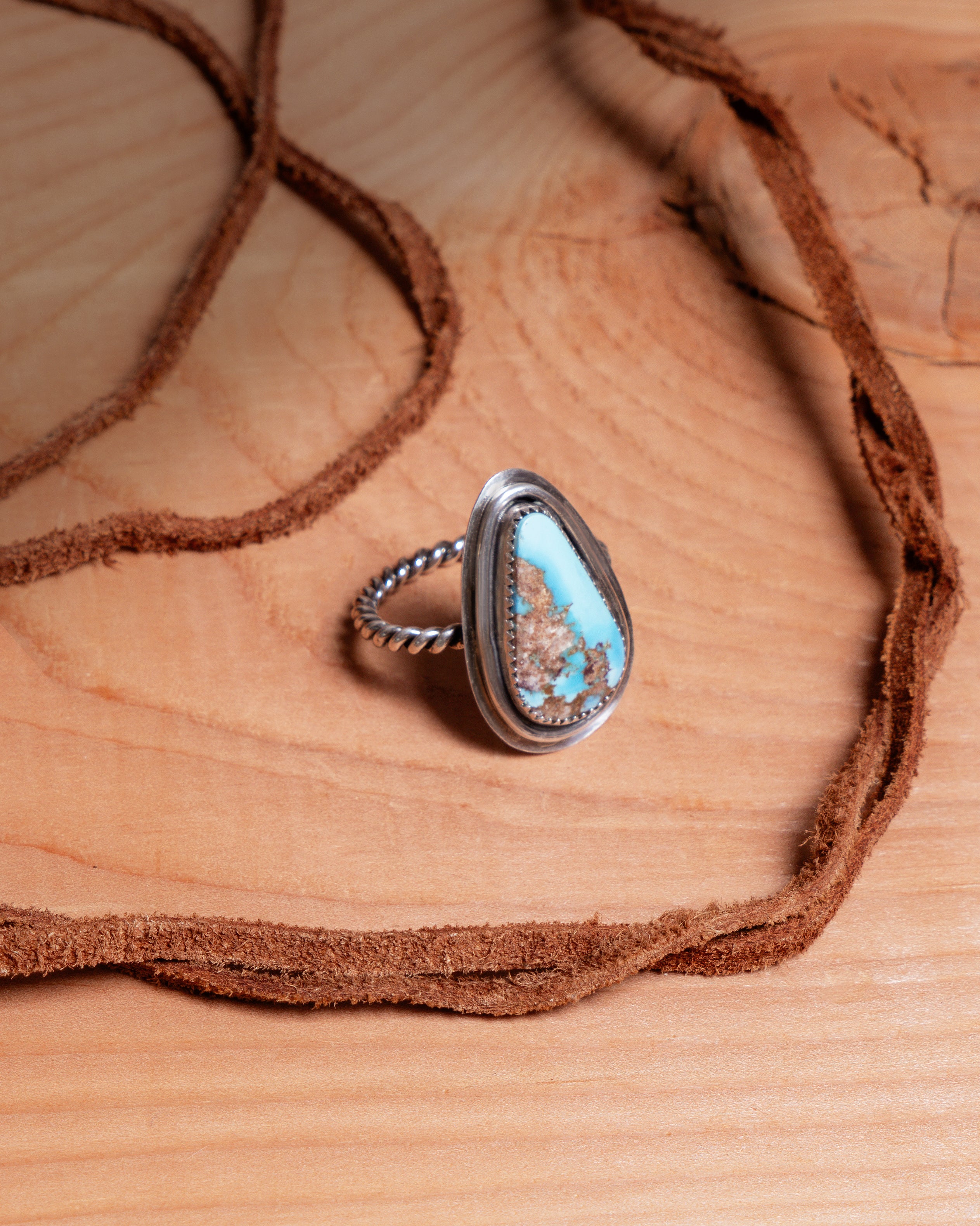 Golden Hills Turquoise Ring