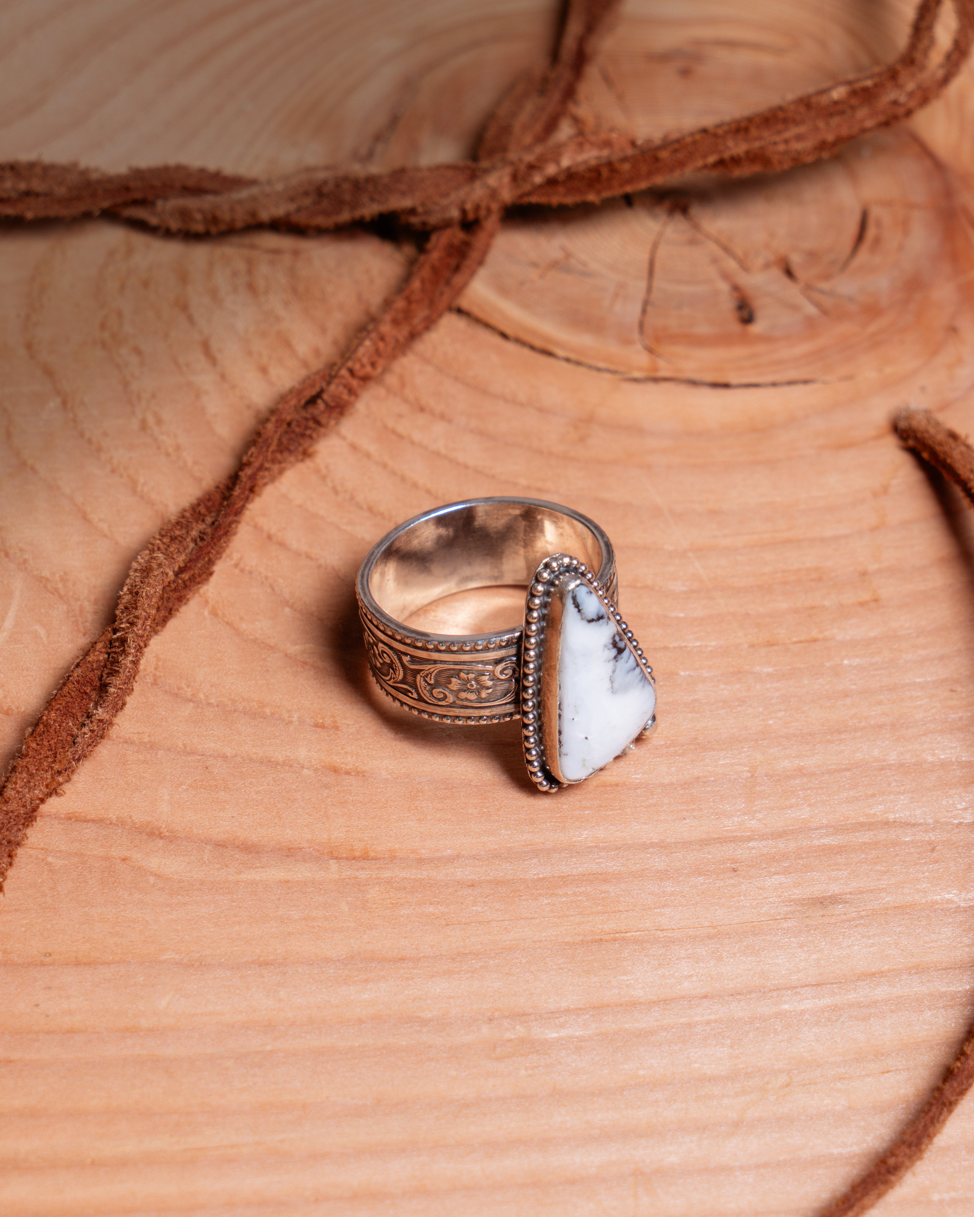 White Buffalo Ring