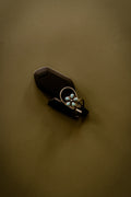 Kingman Turquoise Daisy Purse clip