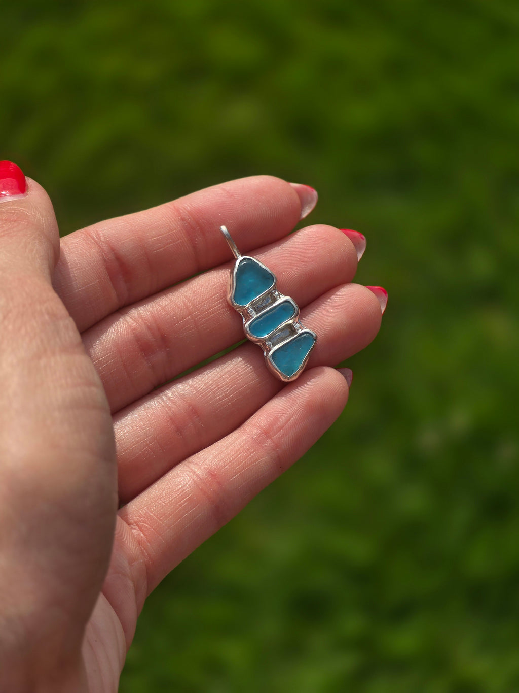 Seaglass Necklace Pendant
