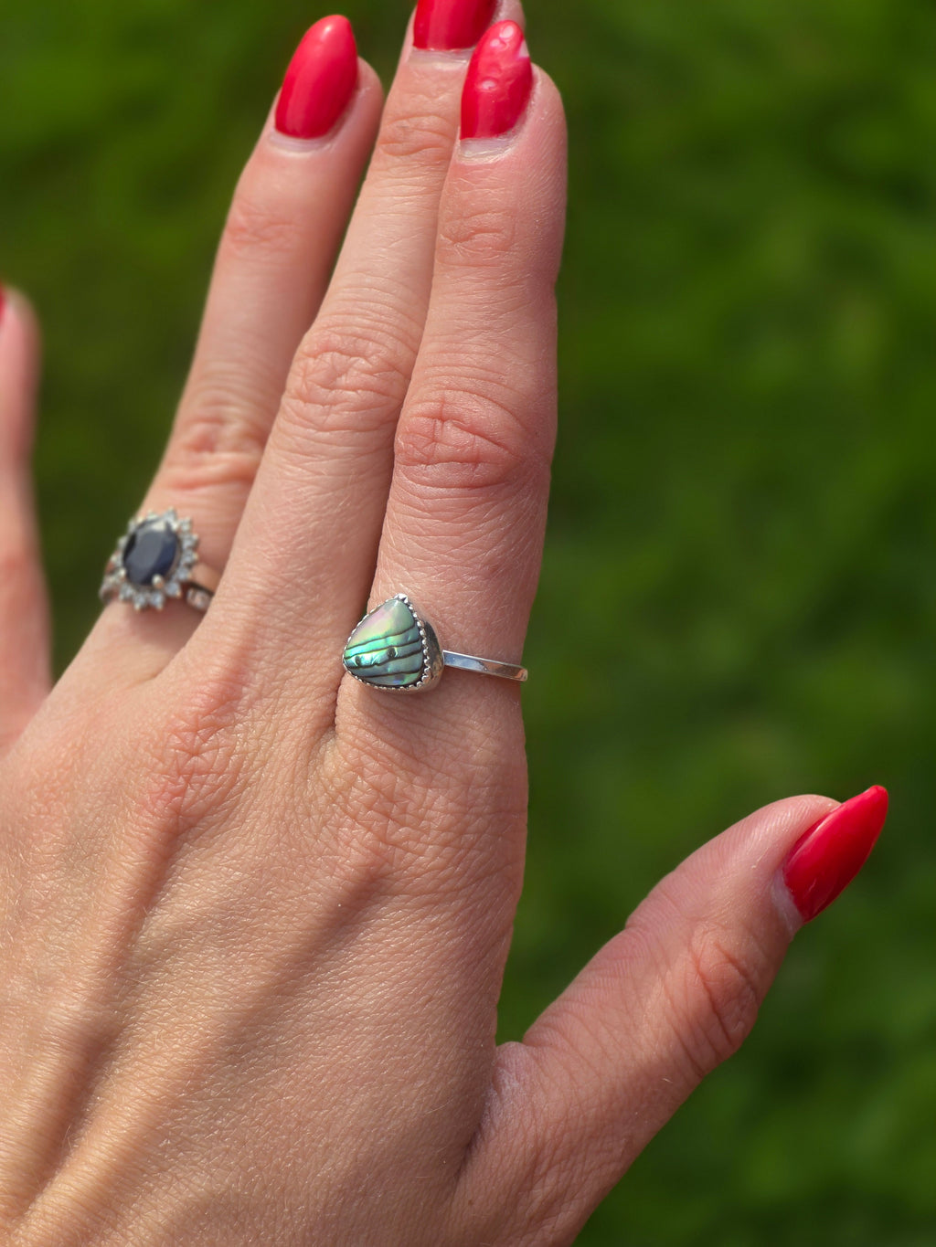 Abalone Ring size 6