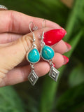 Kingman Turquoise Earrings