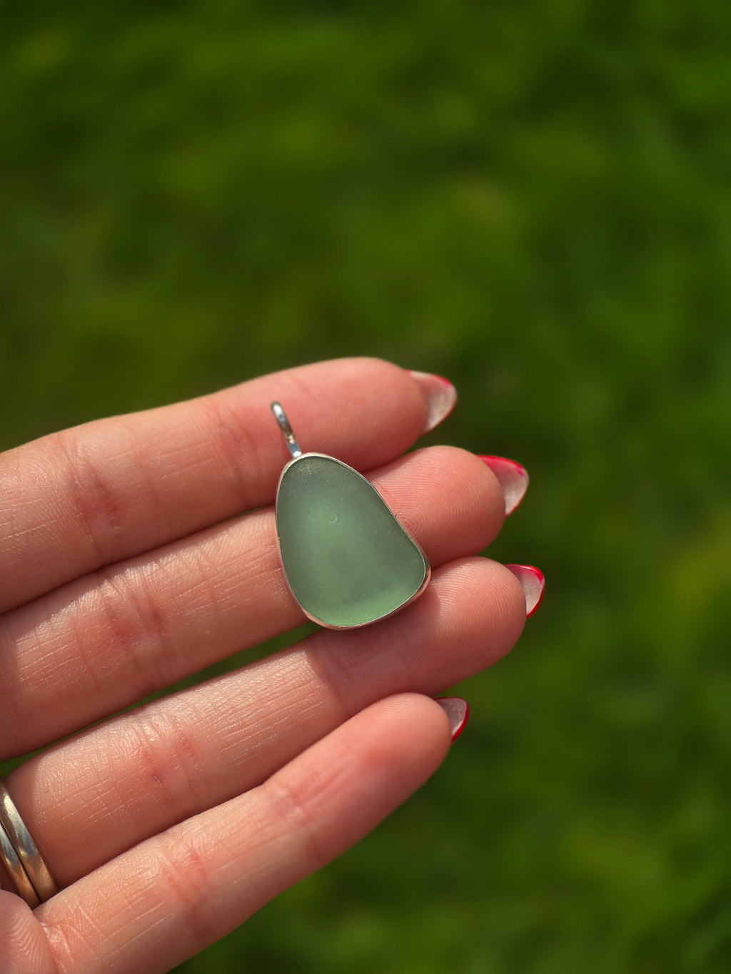 Seaglass Necklace Pendant