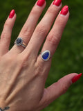 Seaglass Ring size 4.5