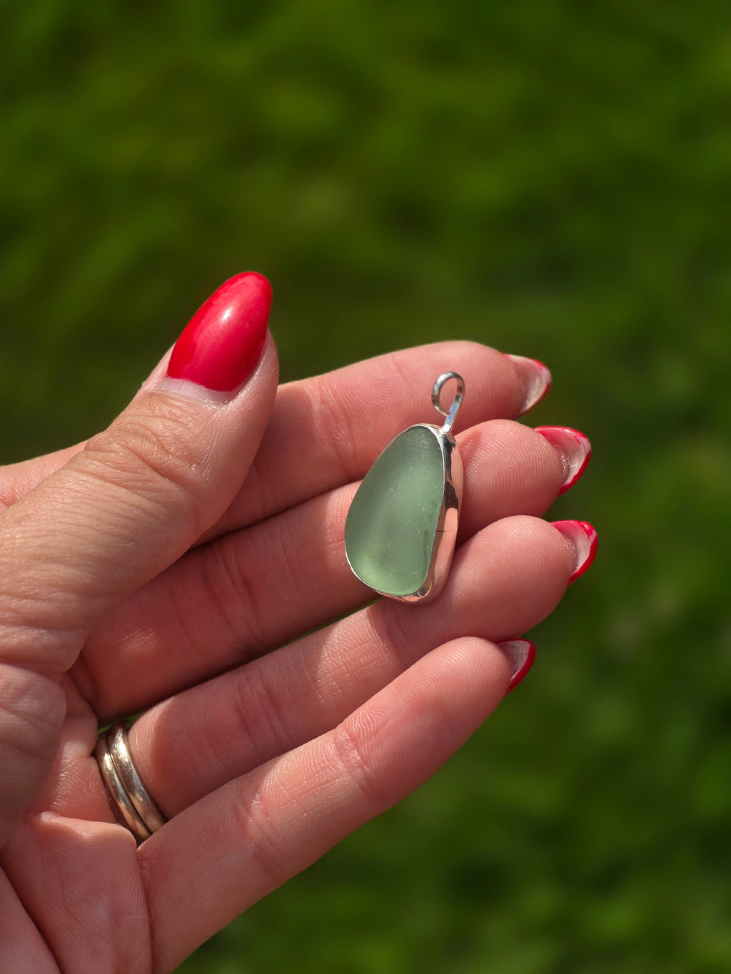 Seaglass Necklace Pendant
