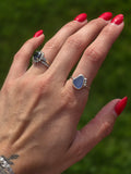 Seaglass Ring size 6