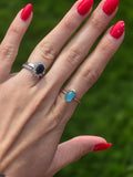 Gold Filled Seaglass Ring size 5.75